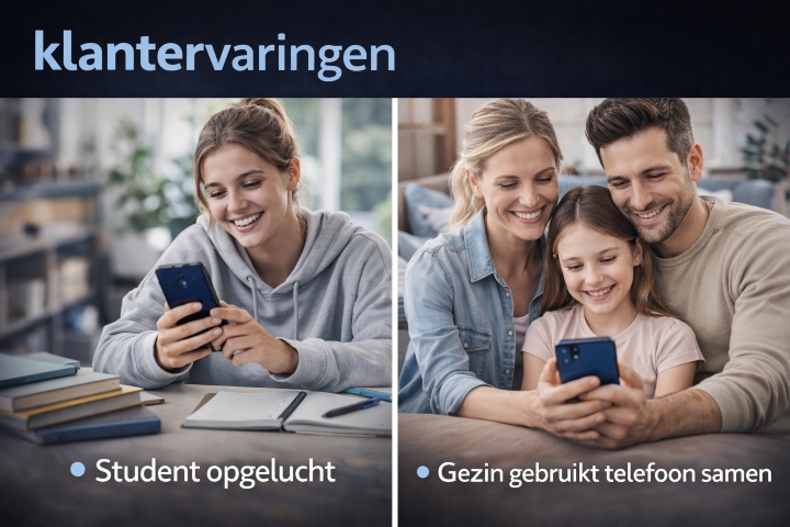 Klantervaringen Student Opgelucht En Gezin Samen Telspoed