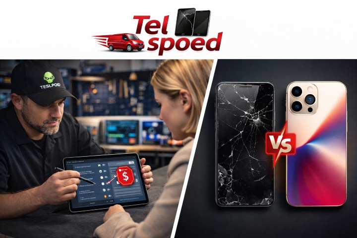 Transparante Prijzen Reparatie Vs Nieuwe Smartphone